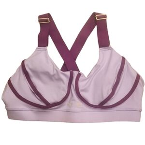 PUMA First Mile Sports Bra – Lavender & Purple Size Large